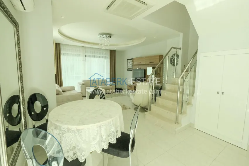 Purchase Garden duplex 3+1 in Kargicak with furniture - property under citizenship 5 