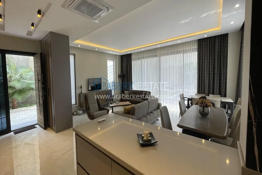 Purchase Elite 3+1 villa in Kargicak — two-level furnished in a cottage complex 1
