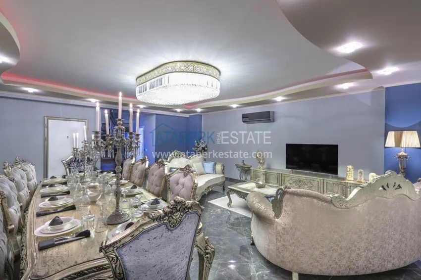 Purchase Elite 3+1 penthouse in Oba - a two-level apartment with a luxurious interior 6