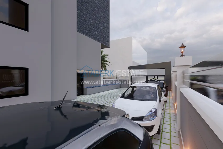 Apartments from the developer in the Kestel area on the beachfront 9