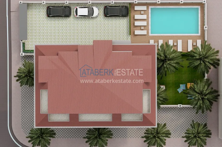 Apartments from the developer in the Kestel area on the beachfront 13