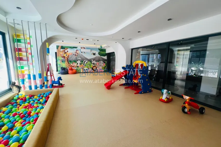 1+1 apartment in the center of Alanya — Cleopatra beach area, from the owner in the complex at the final stage of construction 16 
