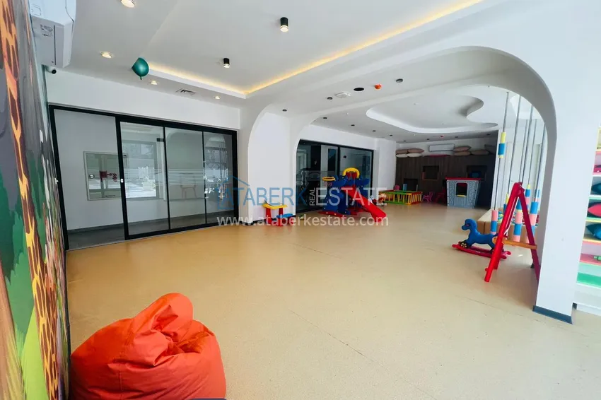1+1 apartment in the center of Alanya — Cleopatra beach area, from the owner in the complex at the final stage of construction 17 