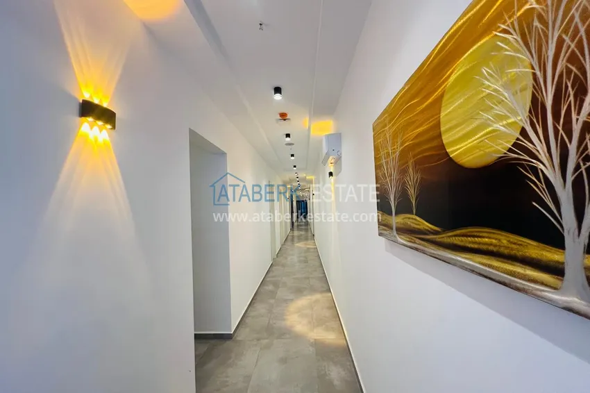 1+1 apartment in the center of Alanya — Cleopatra beach area, from the owner in the complex at the final stage of construction 20 