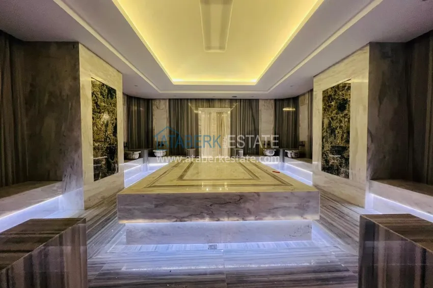 Finely finished apartment in the center of Alanya — Cleopatra beach area 21 