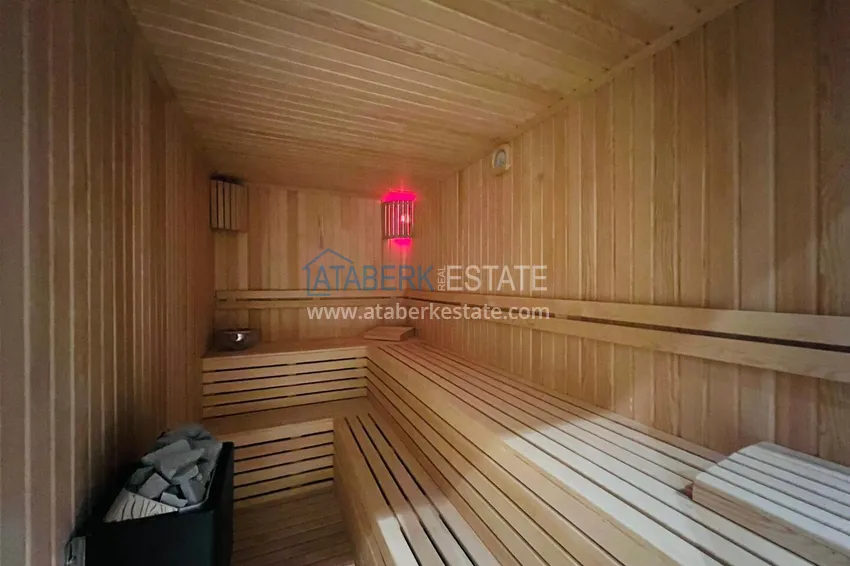 1+1 apartment in the center of Alanya — Cleopatra beach area, from the owner in the complex at the final stage of construction 23 