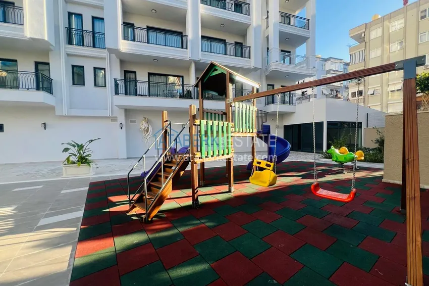 1+1 apartment with sea view in the center of Alanya — Cleopatra beach area 8 