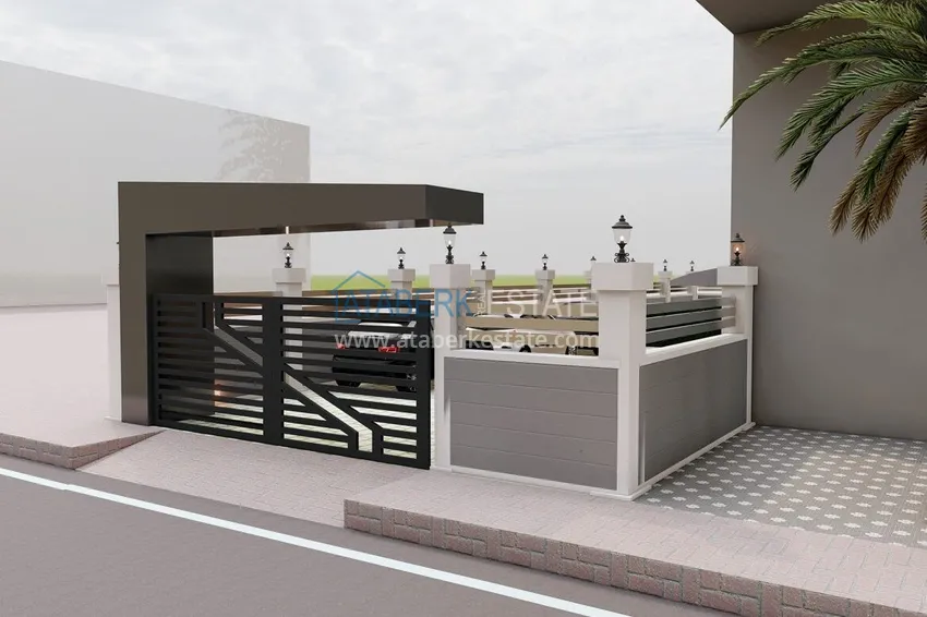 Apartments from the developer in the Kestel area on the beachfront 8