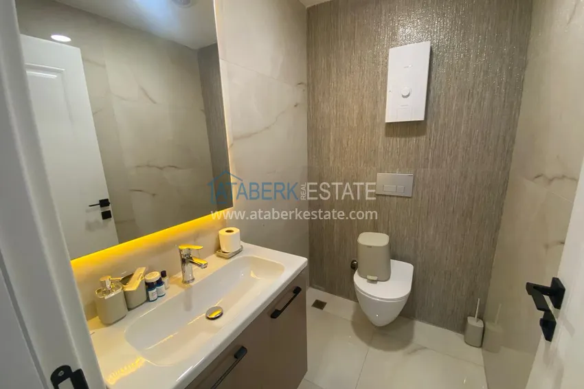 Kupuj Duplex ogrodowy z meblami do wynajęcia w Alanya, dzielnica Konakli C3 10
