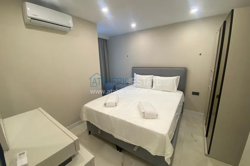 Kupuj Duplex ogrodowy z meblami do wynajęcia w Alanya, dzielnica Konakli C3 12