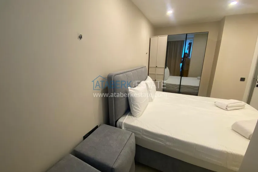 Kupuj Duplex ogrodowy z meblami do wynajęcia w Alanya, dzielnica Konakli C3 15