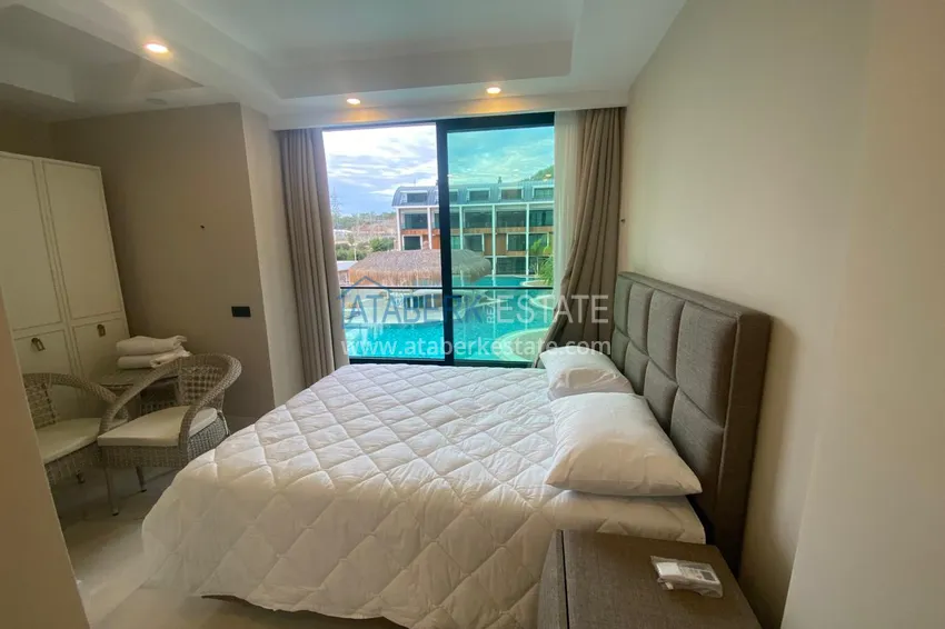 Kupuj Duplex ogrodowy z meblami do wynajęcia w Alanya, dzielnica Konakli C3 17