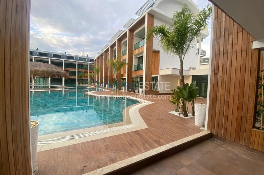 Kupuj Duplex ogrodowy z meblami do wynajęcia w Alanya, dzielnica Konakli C3 4
