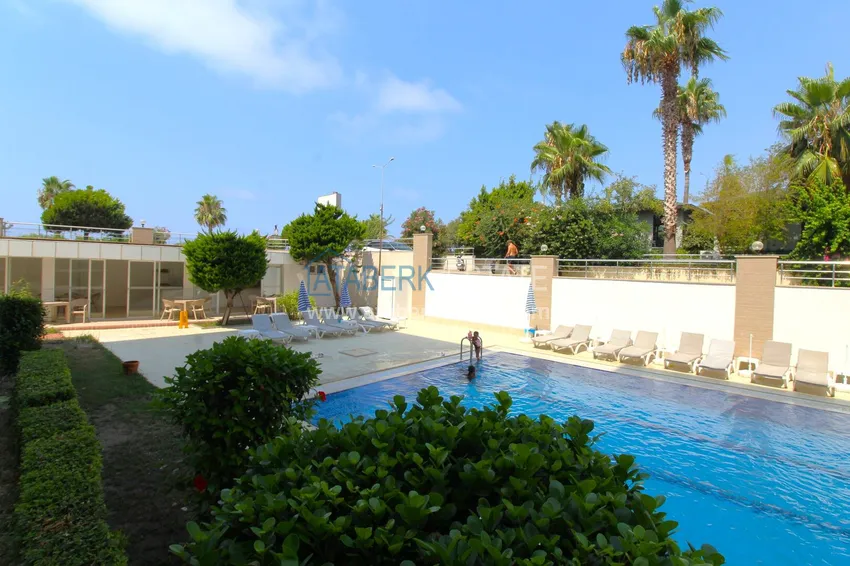 Purchase 2+1 apartment on the first line in Kestel - garden duplex with furniture 11