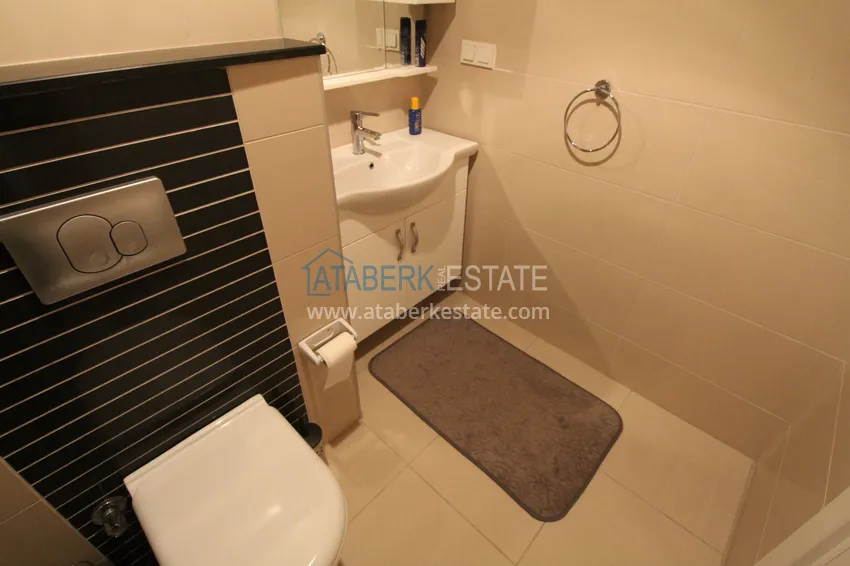 Purchase 2+1 apartment on the first line in Kestel - garden duplex with furniture 22