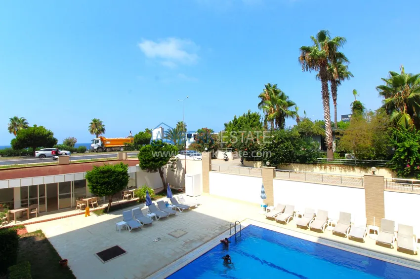 Purchase 2+1 apartment on the first line in Kestel - garden duplex with furniture 25