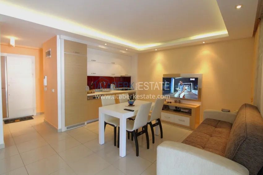Purchase 2+1 apartment on the first line in Kestel - garden duplex with furniture 3