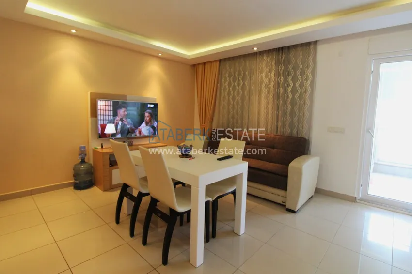Purchase 2+1 apartment on the first line in Kestel - garden duplex with furniture 4