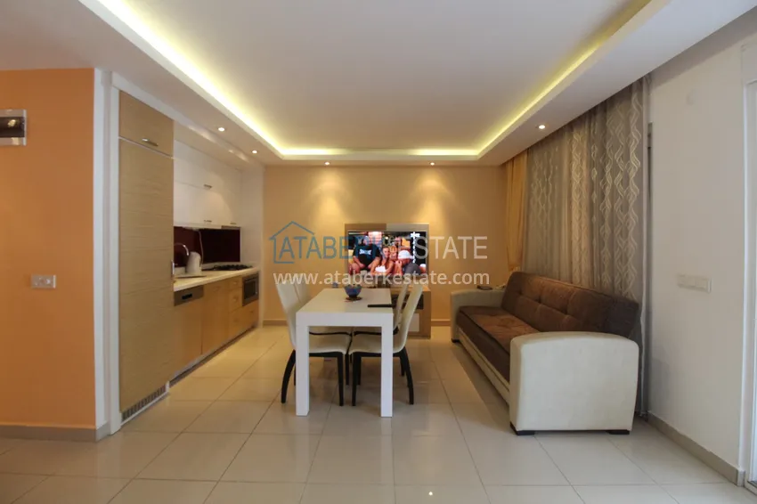 Purchase 2+1 apartment on the first line in Kestel - garden duplex with furniture 5