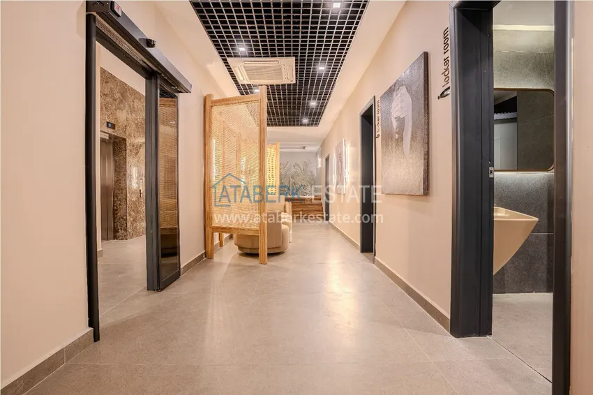 1+1 apartment on the first line in Kargicak - premium complex 42