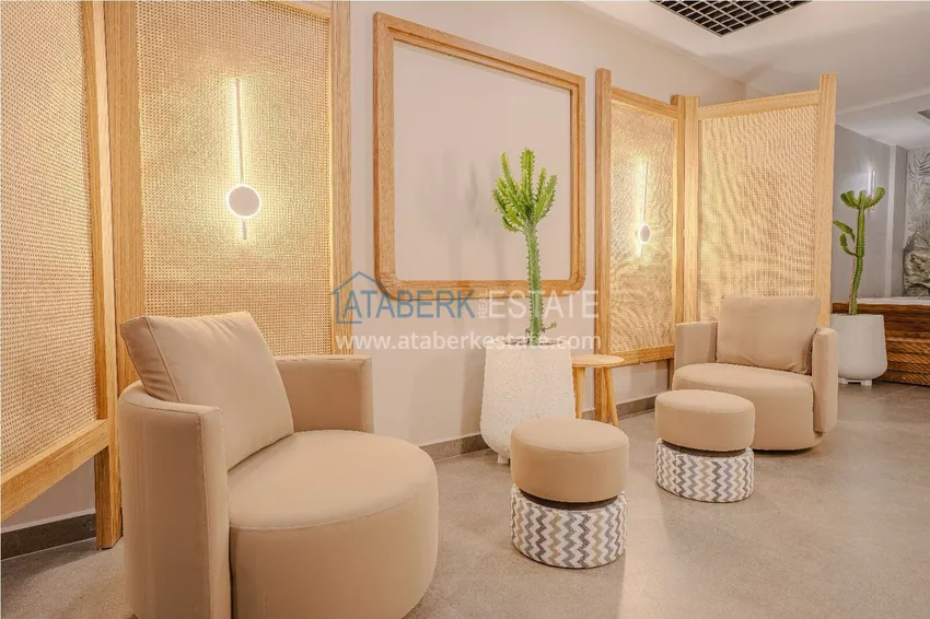 1+1 apartment on the first line in Kargicak - premium complex 43