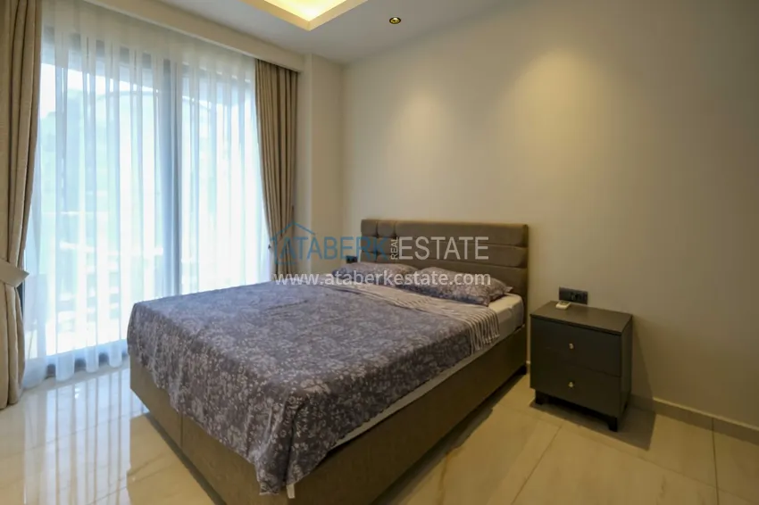 Kupuj Apartament 1+1 przy plaży w Mahmutlar — umeblowany i z panoramicznym widokiem na morze 5 