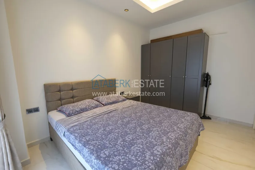 Kupuj Apartament 1+1 przy plaży w Mahmutlar — umeblowany i z panoramicznym widokiem na morze 6 