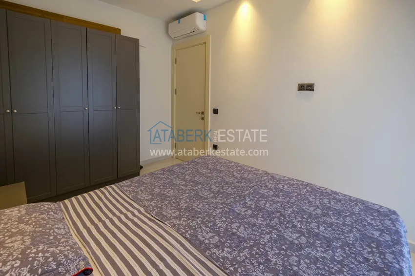 Kupuj Apartament 1+1 przy plaży w Mahmutlar — umeblowany i z panoramicznym widokiem na morze 9 