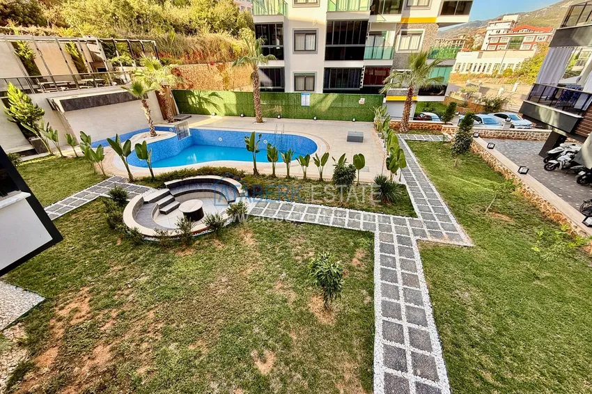 Purchase 1+1 apartment in Oba, Alanya — partially furnished 11