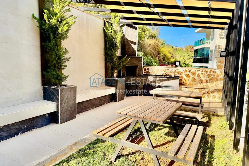 1+1 apartment in Oba, Alanya — partially furnished 6