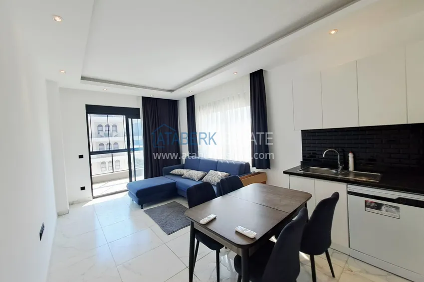 Purchase 1+1 apartment for rent in Mahmutlar — furnished, near the sea A5 5
