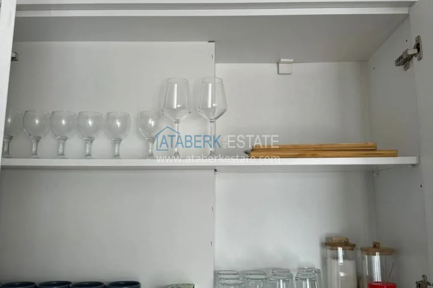 Purchase 1+1 furnished apartment in Avsallar - sale from owner 12