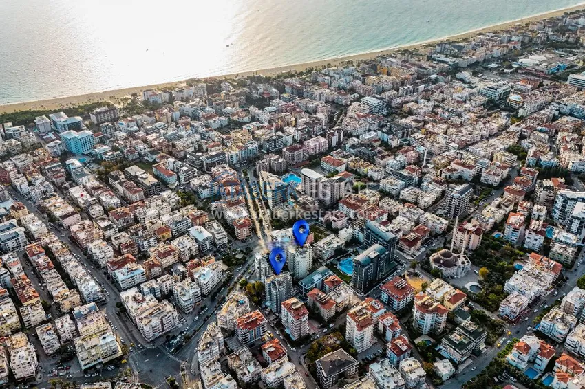 New off-plan residential project in the center of Alanya, Cleopatra Beach area - winter promotion: installments up to 2.5 years 2 