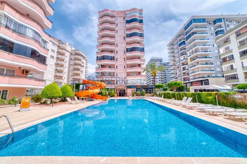 Apartment 2+1 with furniture and sea view - Mahmutlar Center 2