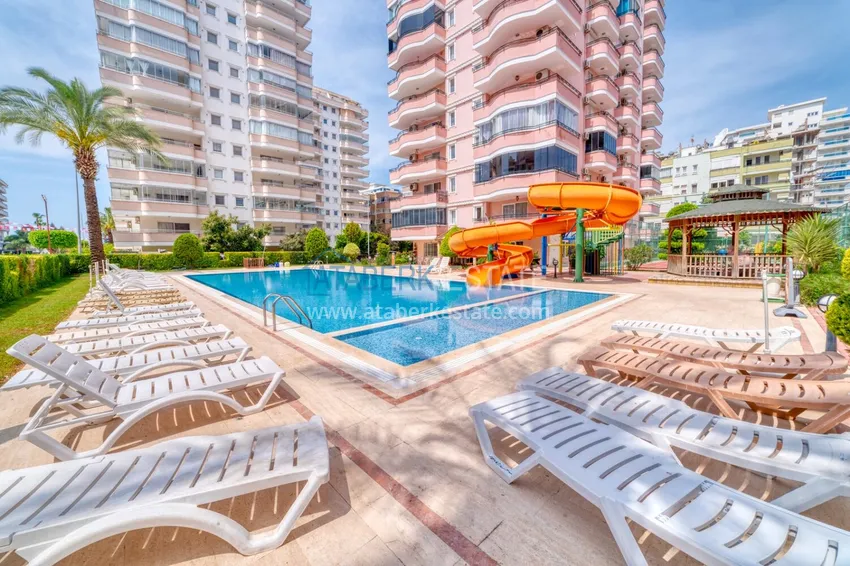 Apartment 2+1 with furniture and sea view - Mahmutlar Center 3