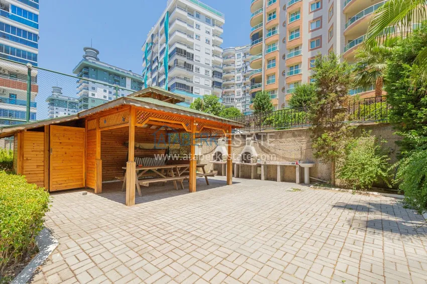 Three bedroom apartment in Alanya, Mahmutlar district - furnished and with partial sea view 14 