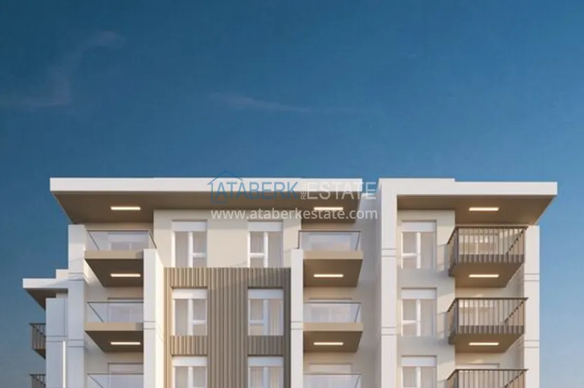 Nowy projekt mieszkaniowy w Antalyi na etapie wykopalisk - dzielnica Kepez, Altinova 13 