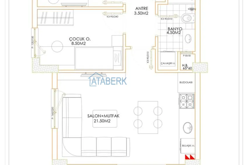 Kupuj taniej Nowy projekt mieszkaniowy w Antalyi na etapie wykopalisk - dzielnica Kepez, Altinova 9 