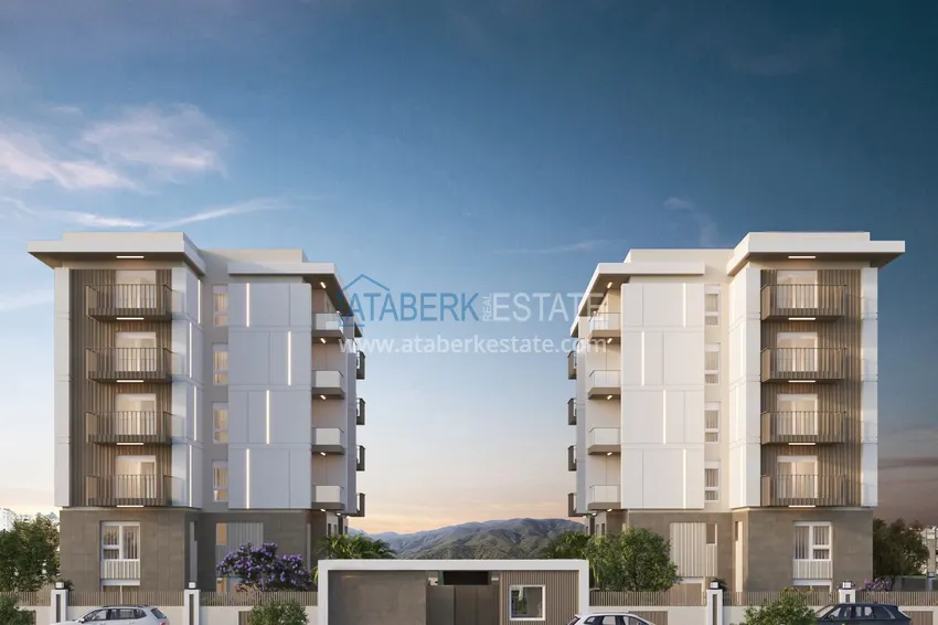 Nowy projekt mieszkaniowy w Antalyi na etapie wykopalisk - dzielnica Kepez, Altinova 3 