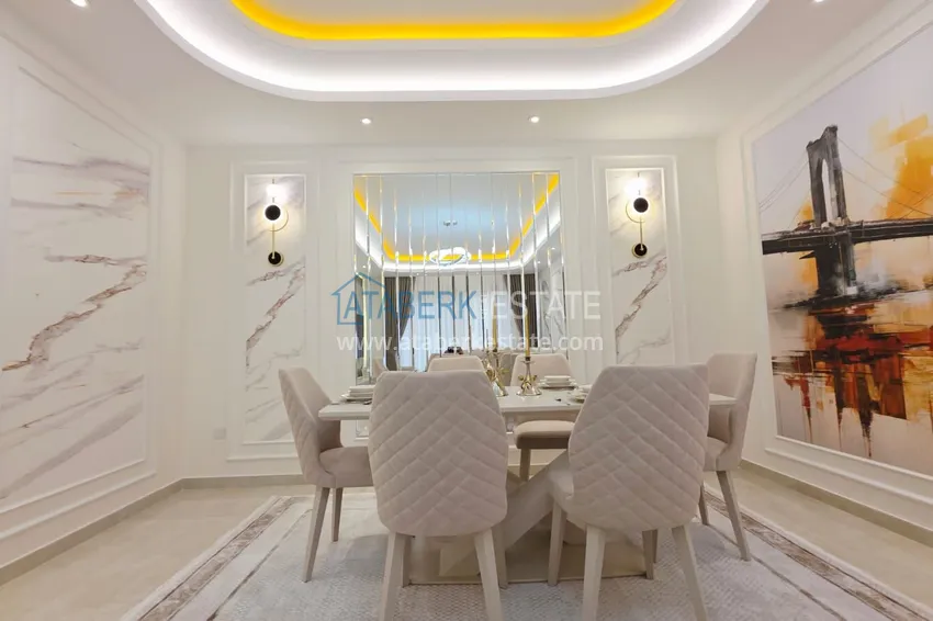 Purchase 3+1 ultra-luxury apartment in the center of Mahmutlar - furnished, installments up to 3 months 10 