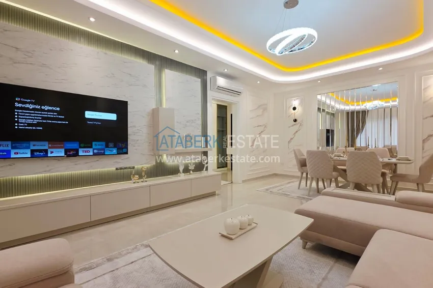 Purchase 3+1 ultra-luxury apartment in the center of Mahmutlar - furnished, installments up to 3 months 12 