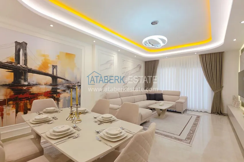 Purchase 3+1 ultra-luxury apartment in the center of Mahmutlar - furnished, installments up to 3 months 8 
