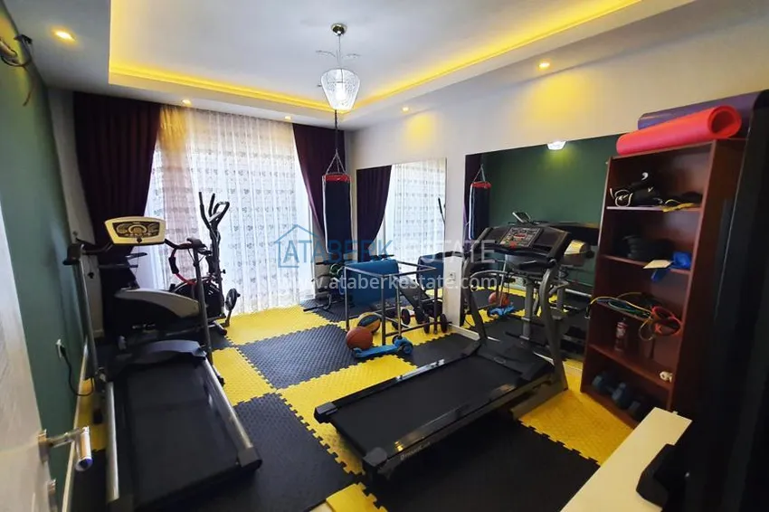 Purchase Two-level penthouse 5+2 in the Oba area — furnished, suitable for citizenship 11 
