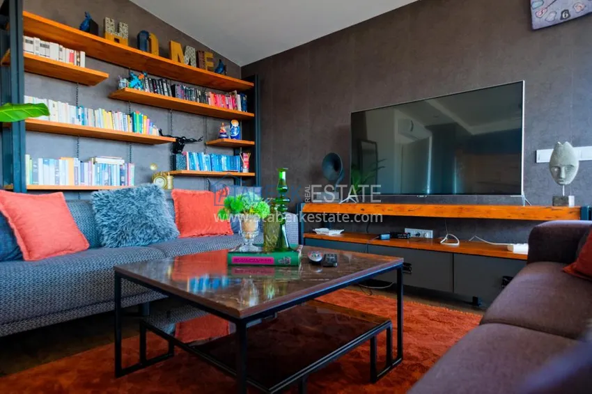Purchase Two-level penthouse 5+2 in the Oba area — furnished, suitable for citizenship 20 