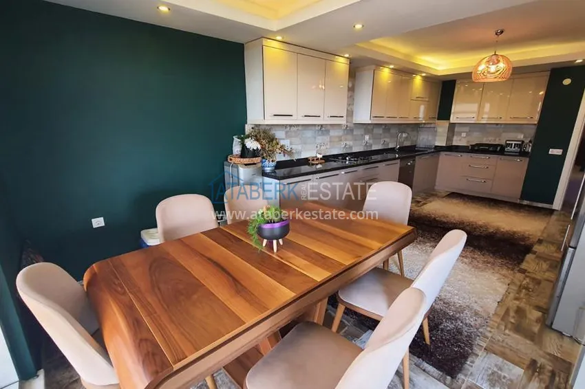 Purchase Two-level penthouse 5+2 in the Oba area — furnished, suitable for citizenship 3 