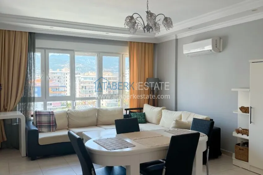 Purchase 2+1 apartment in Tosmur - furnished, with sea and mountain views, suitable for a residence permit 10