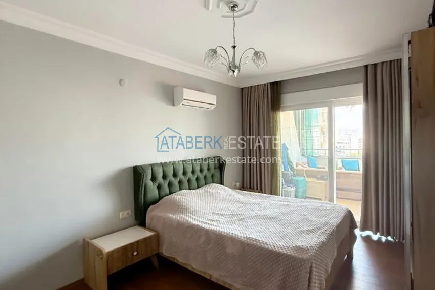 Purchase 2+1 apartment in Tosmur - furnished, with sea and mountain views, suitable for a residence permit 11