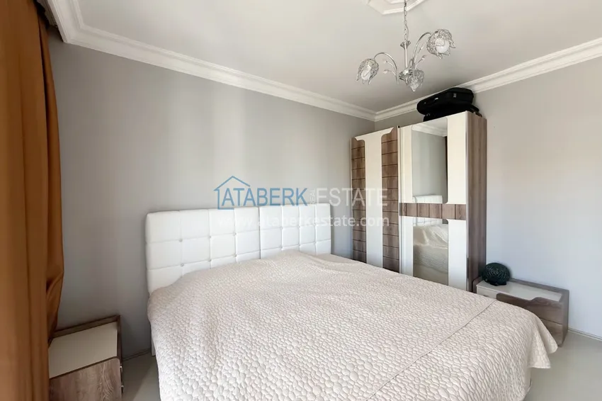 Purchase 2+1 apartment in Tosmur - furnished, with sea and mountain views, suitable for a residence permit 14