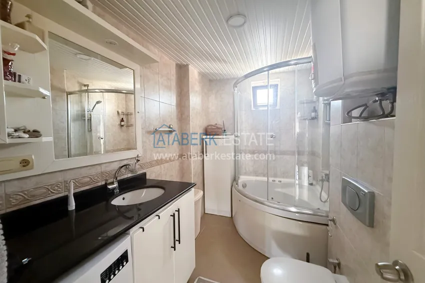 Purchase 2+1 apartment in Tosmur - furnished, with sea and mountain views, suitable for a residence permit 15