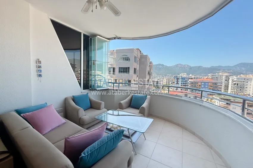 Purchase 2+1 apartment in Tosmur - furnished, with sea and mountain views, suitable for a residence permit 18